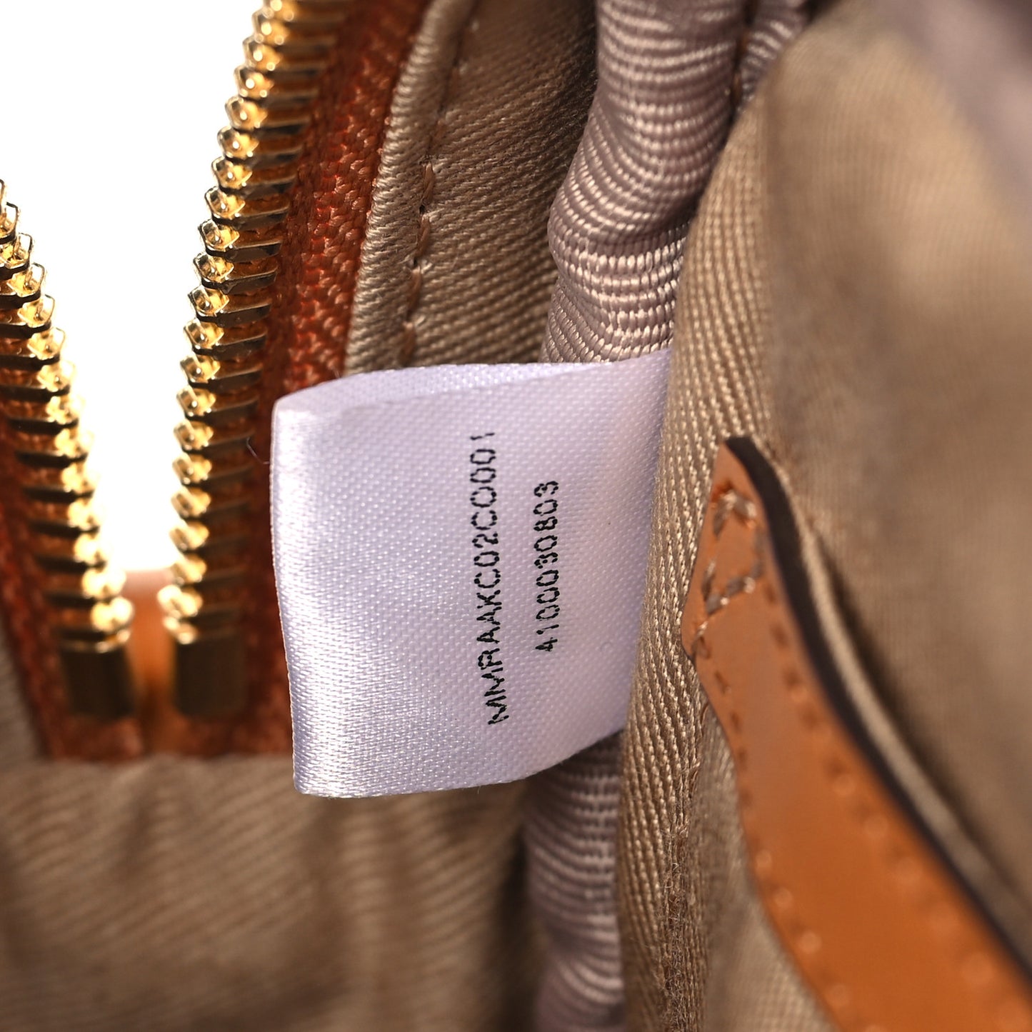 Visetos Klassik Crossbody Bag Cognac