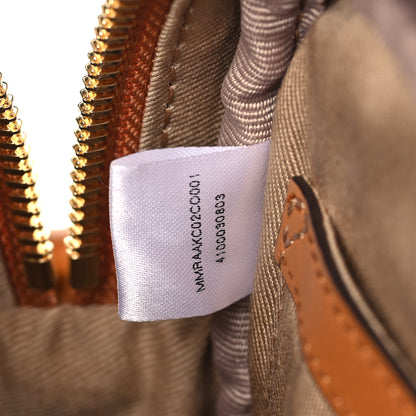 MCM Visetos Klassik Crossbody Bag Cognac 7 of 9
