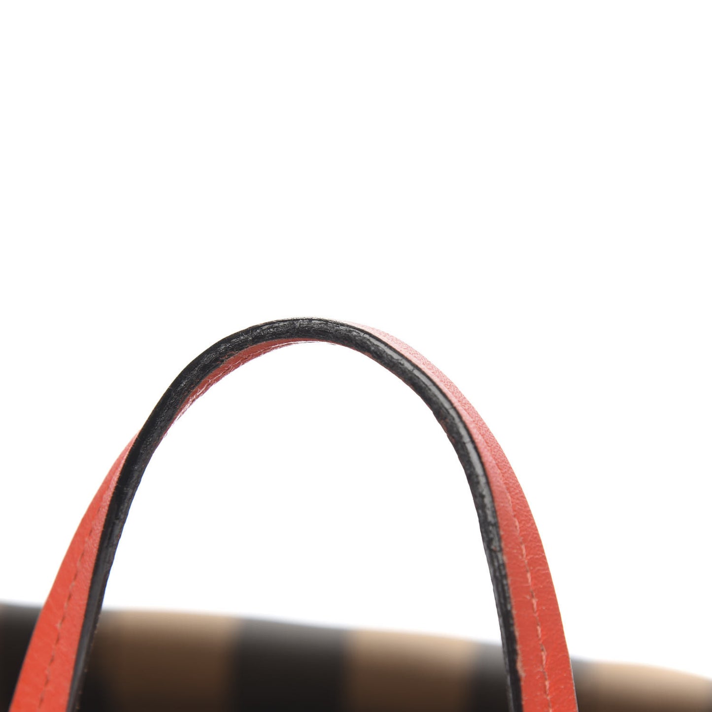 Pequin Vitello Roll Tote Tobacco Papavero