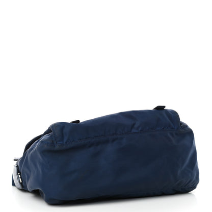 Prada Tessuto Nylon Vela Messenger Bag Blue 4 of 9