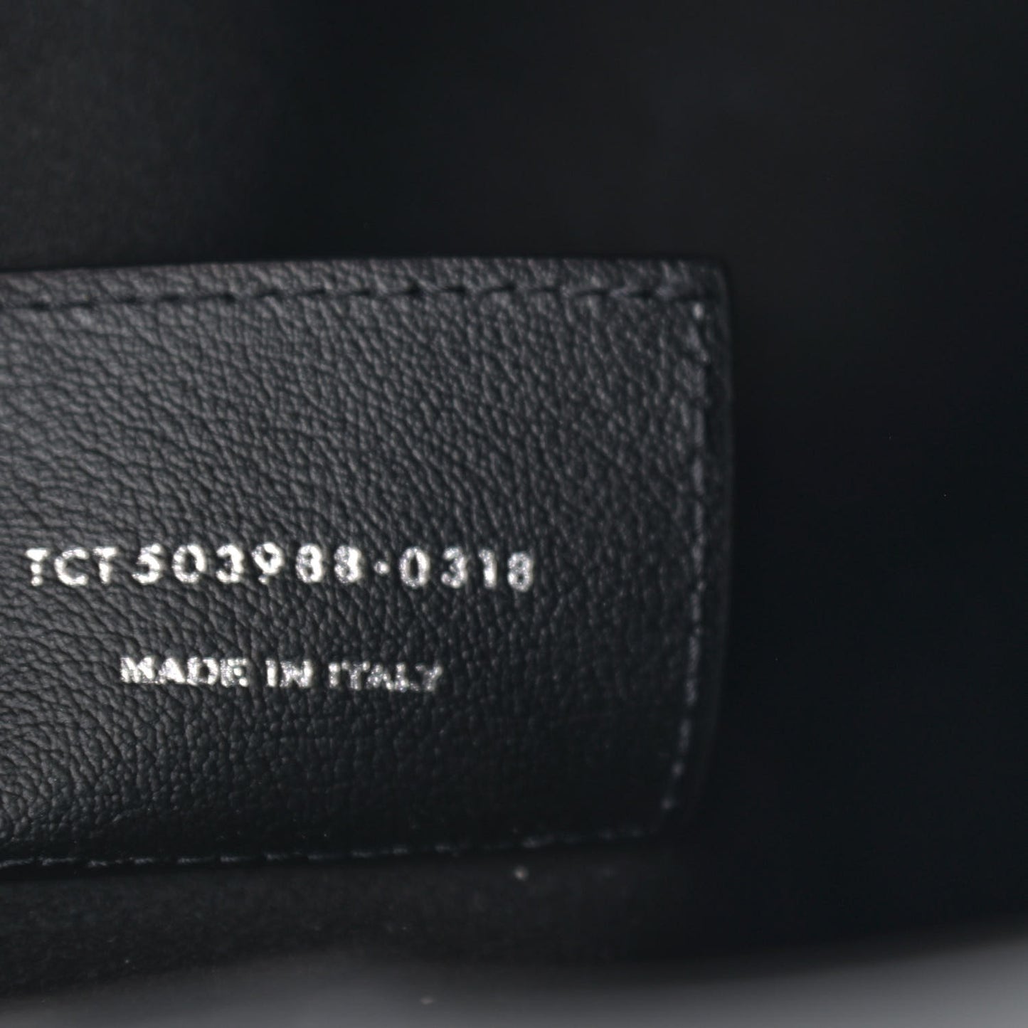 Calfskin Flat Messenger Black