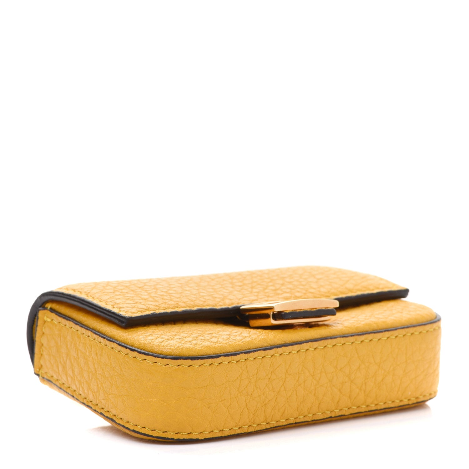 Fendi Cuoio Romano Scented Nano Baguette Charm Sunflower 4 of 9