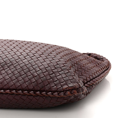 Bottega Veneta Nappa Intrecciato Large Veneta Hobo Dark Red 11 of 11