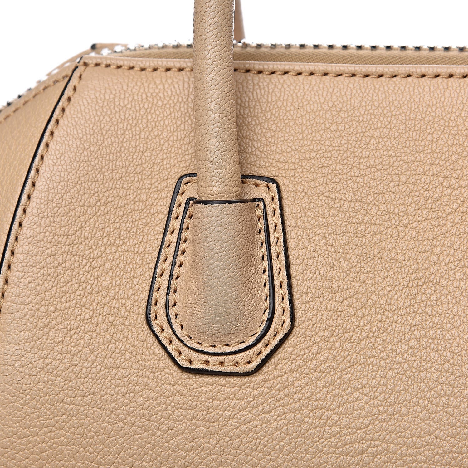 Givenchy Sugar Goatskin Mini Antigona Beige Camel 12 of 16