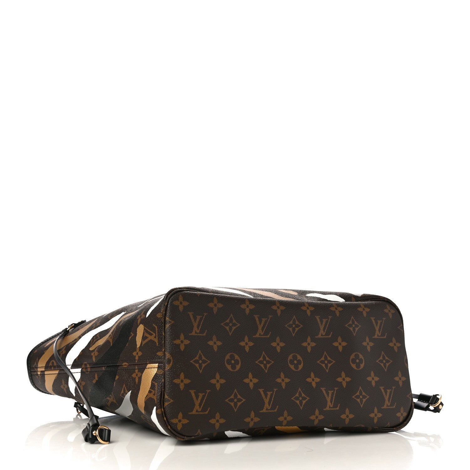 Louis Vuitton X LOL Monogram Neverfull MM Gold Silver 5 of 10