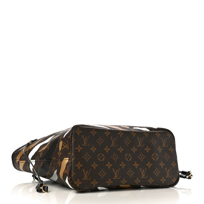 Louis Vuitton X LOL Monogram Neverfull MM Gold Silver 5 of 10