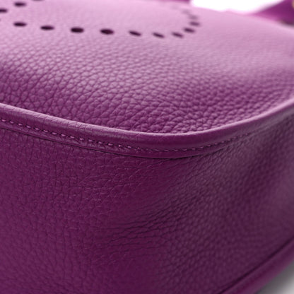 Hermes Taurillon Clemence Evelyne III GM Anemone 10 of 11