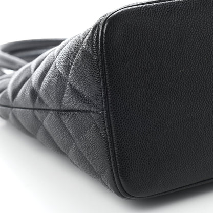 Chanel Caviar Quilted Medallion Tote Black 8 of 9