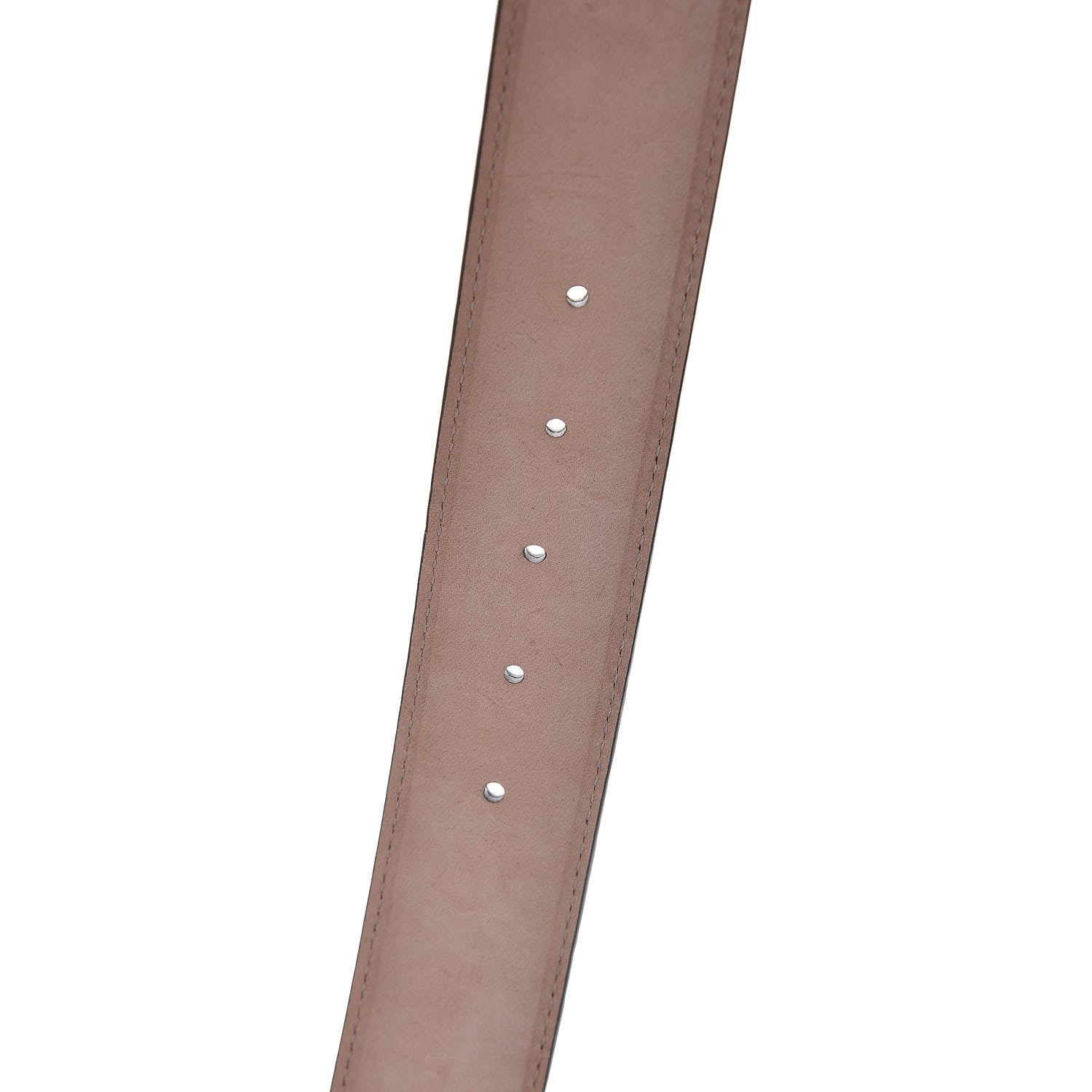 Gucci Guccissima Signature Interlocking G 40mm Belt 80 32 Chocolate 5 of 6