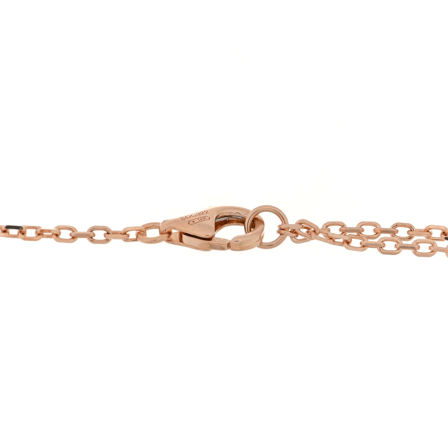 Cartier 18K Pink Gold Diamond SM D'Amour Bracelet 3 of 3