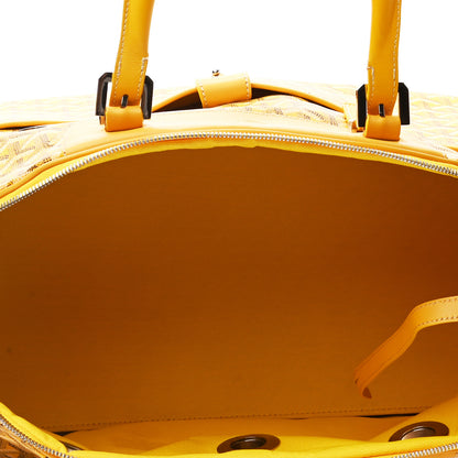 Goyard Goyardine Sac Hulot Pet Carrier PM Yellow 5 of 9