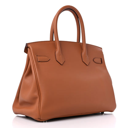 Hermes Swift Epsom Tressage Birkin 30 Gold Bleu de Nord Bleu Indigo 3 of 9