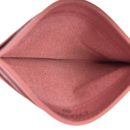 Chanel Lambskin Quilted Card Holder Pink 5 of 13