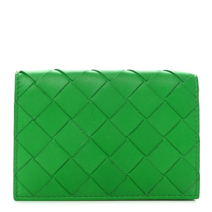 Bottega Veneta Nappa Intrecciato Card Holder Parakeet 1 of 6