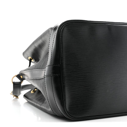Louis Vuitton Epi Noe Black 8 of 10