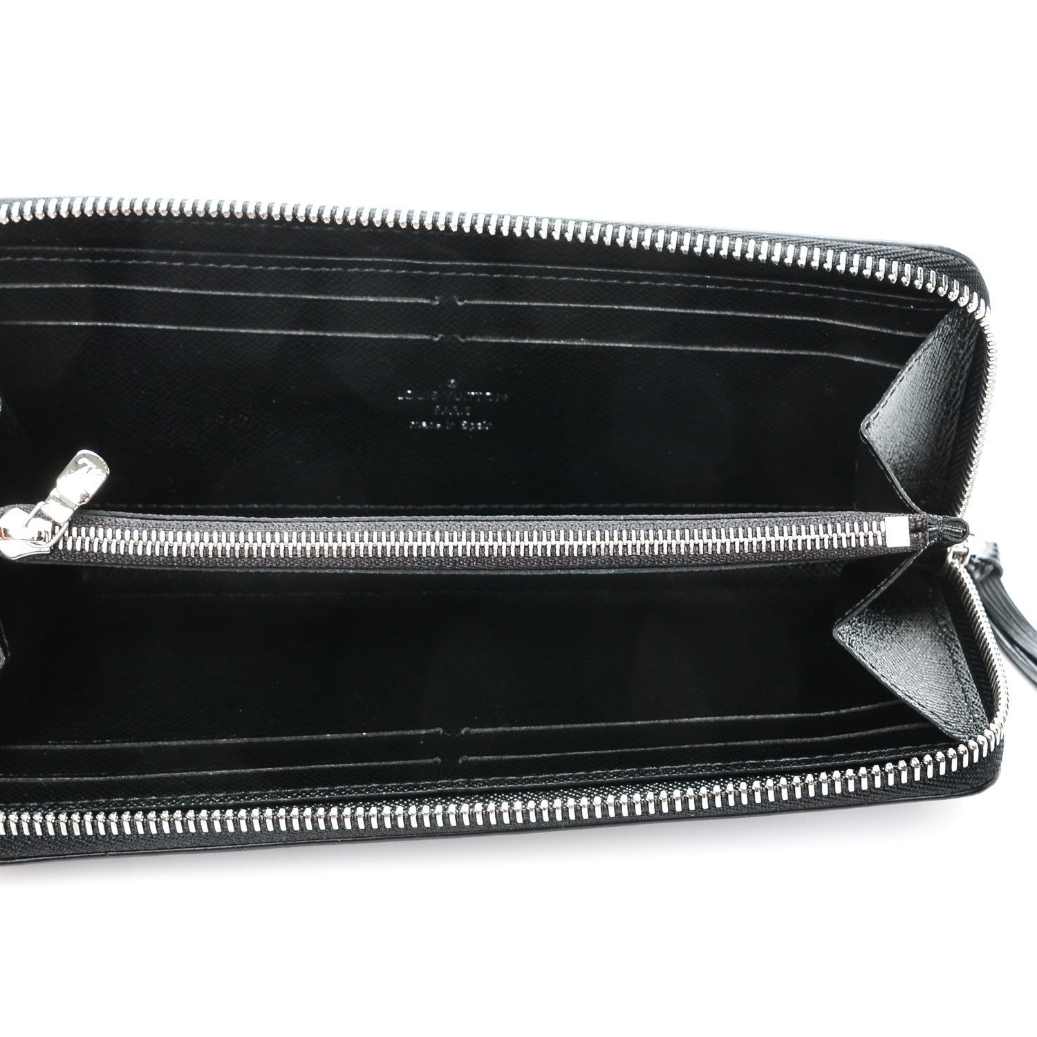 Louis Vuitton Epi Clemence Wallet Black 5 of 7