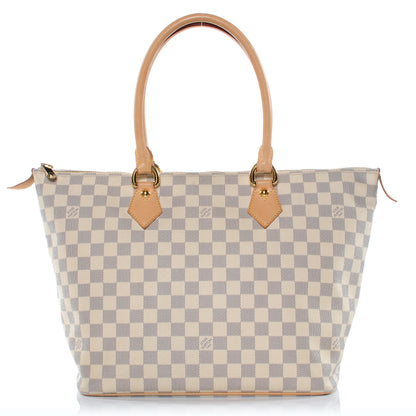 Louis Vuitton Damier Azur Saleya MM 1 of 7