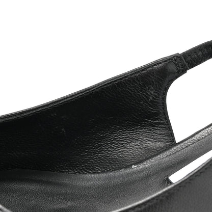 Jimmy Choo Nappa Amel 50 Slingback Pumps 36.5 Black 10 of 13