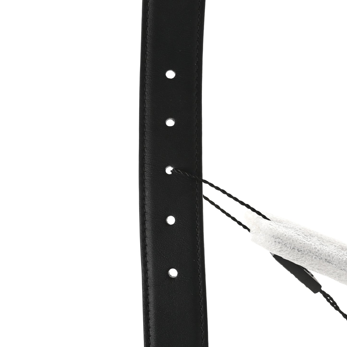 Vitello Century FF Reversible Childrens Belt Black Limone