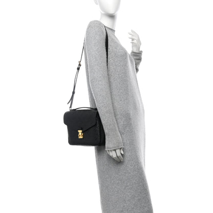 Louis Vuitton Empreinte Pochette Metis Black 2 of 11