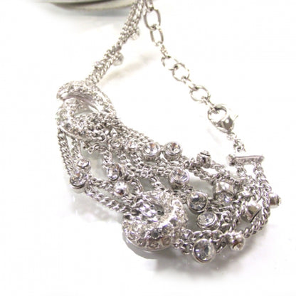 FASHIONPHILE RENECAOVILLACrystalChainHeels39.5Silver 8 of 8