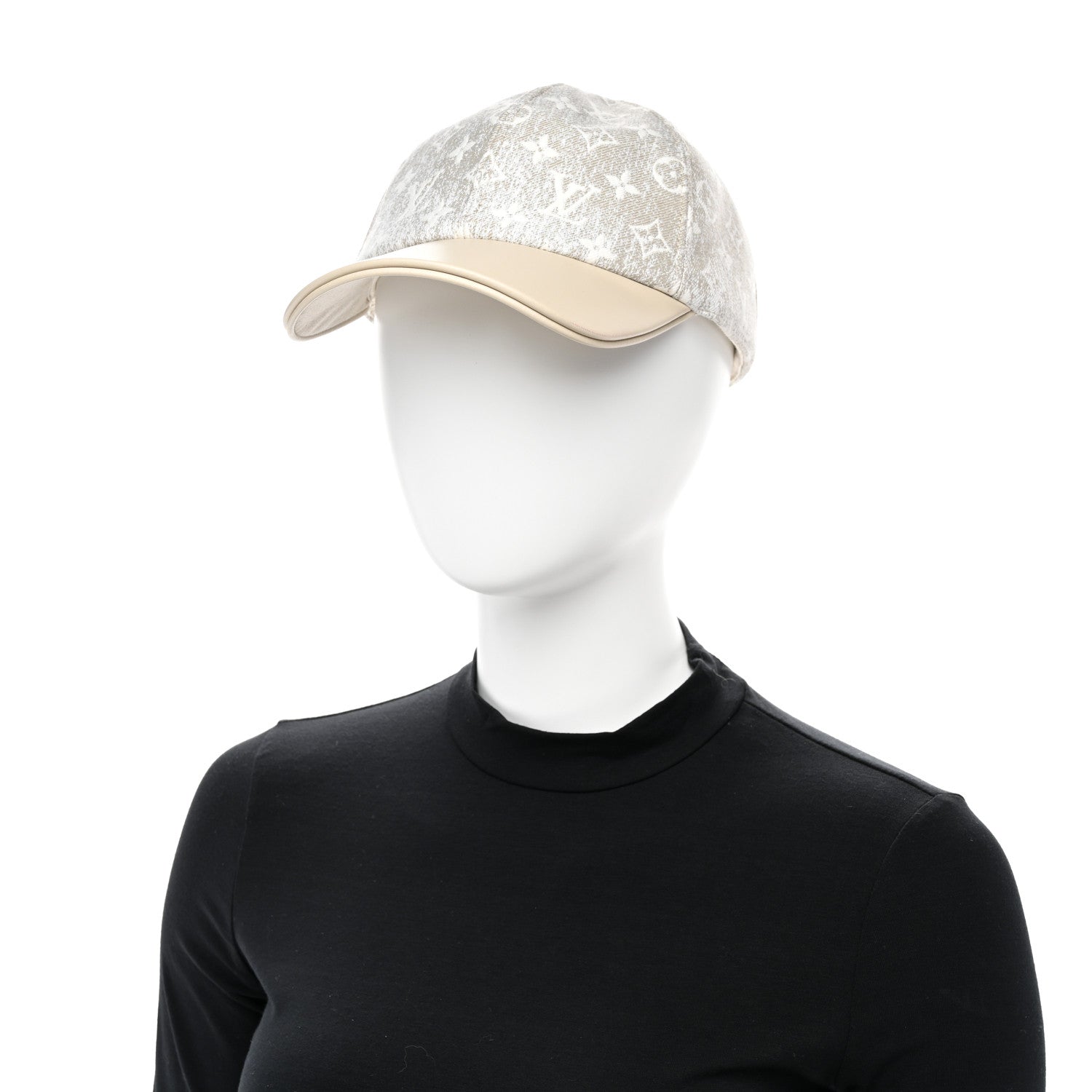 Louis Vuitton Monogram Jacquard Cap M Beige 2 of 8