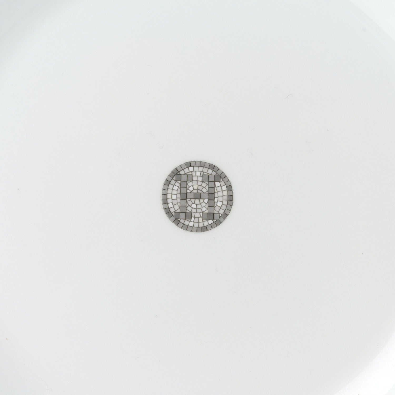 Hermes Porcelain Mosaique Au 24 Presentation Plate 4 of 7