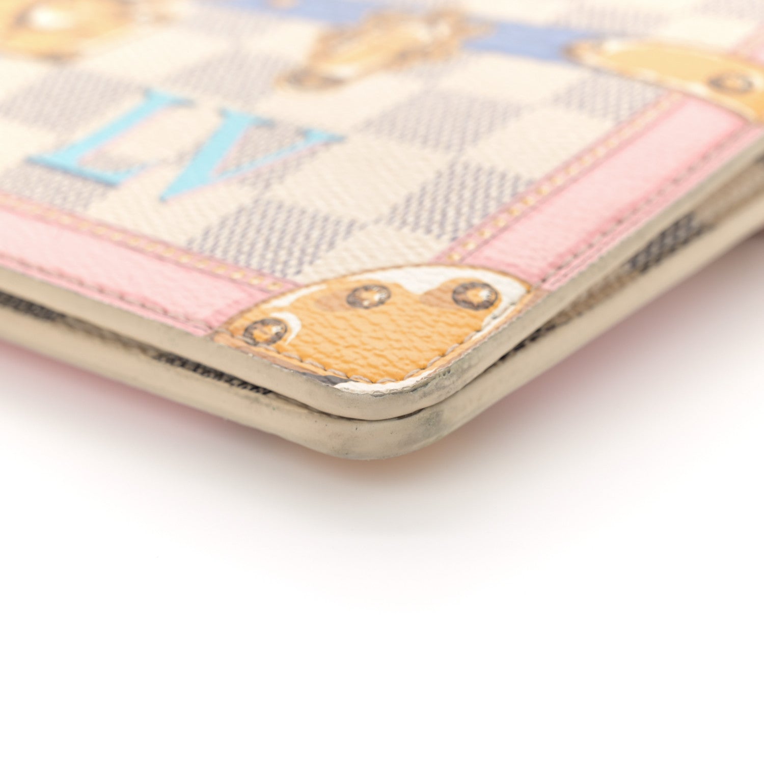 Louis Vuitton Damier Azur Summer Trunks Pochette Weekend 11 of 15