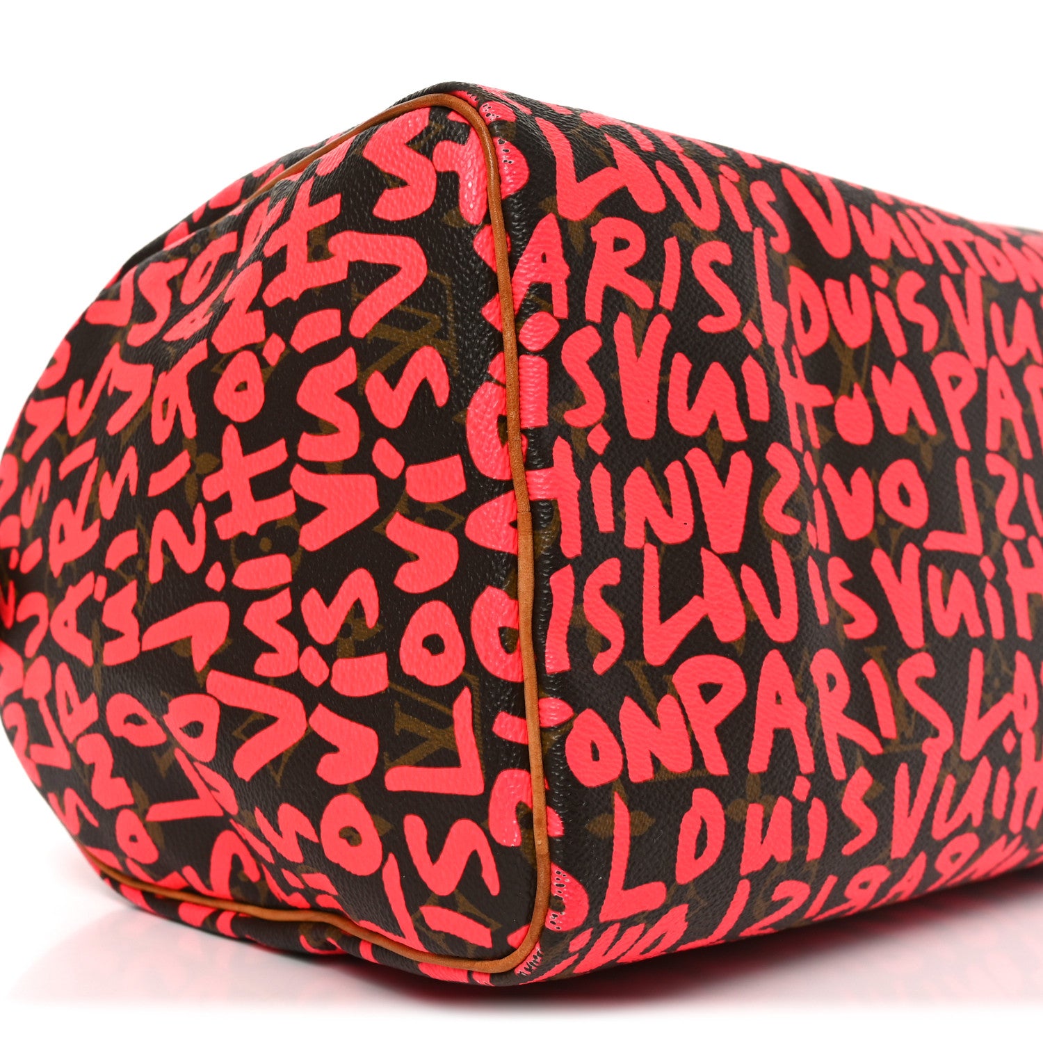 Louis Vuitton Monogram Graffiti Speedy 30 Fuchsia 9 of 10