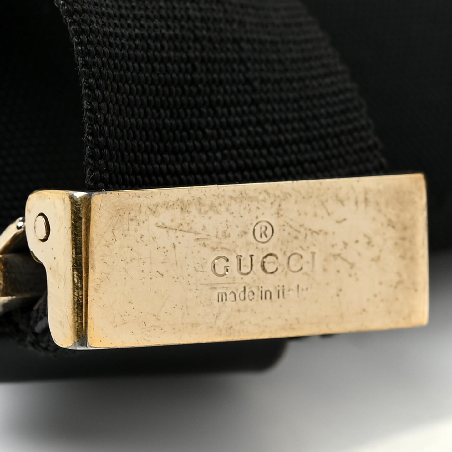 Canvas Messenger Bag Black