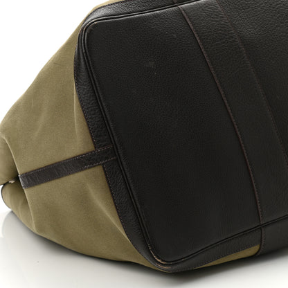 Hermes Toile Buffle Skipper Garden Party 49 GM Olive 8 of 11