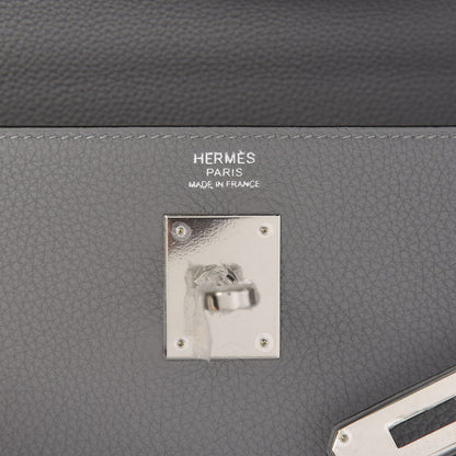 Hermes Togo Kelly Retourne 32 Gris Mouette 9 of 12