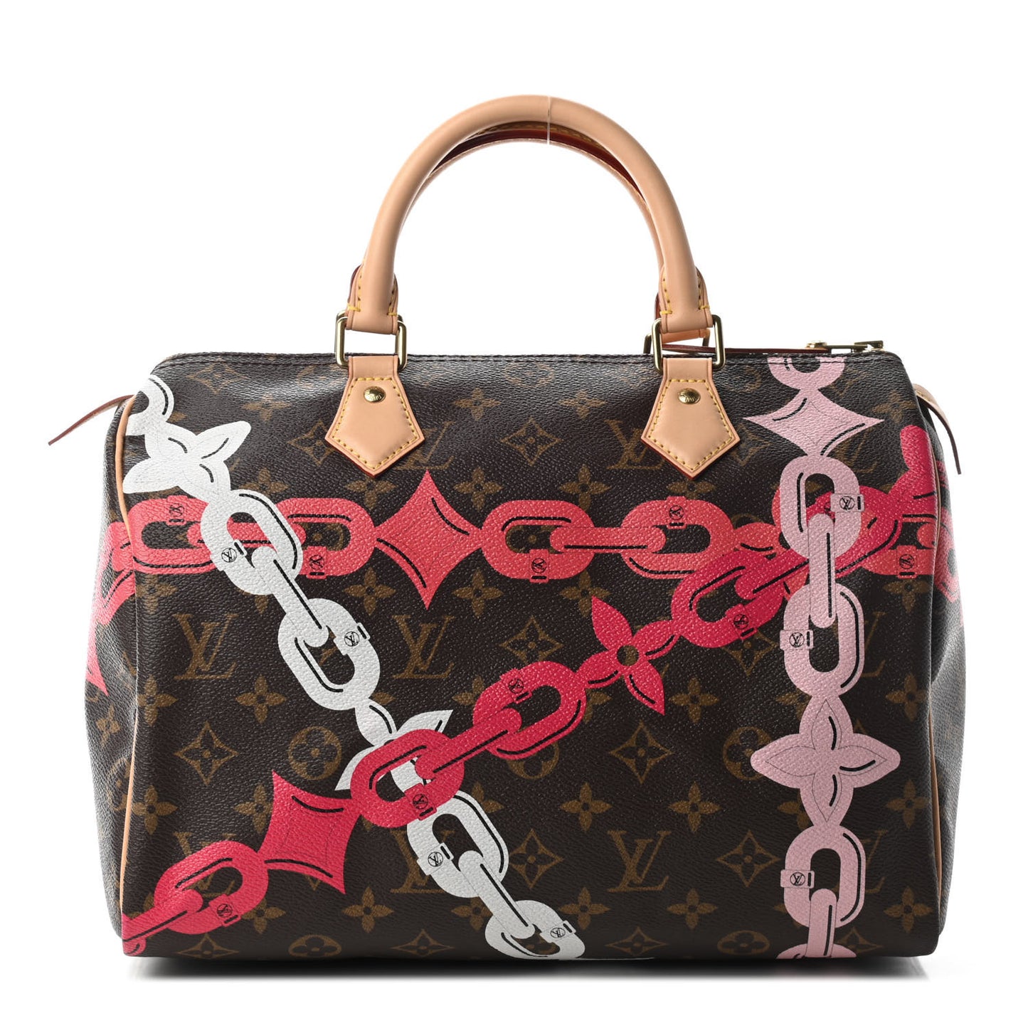 Monogram Bay Speedy 30 Rose Ballerine Poppy