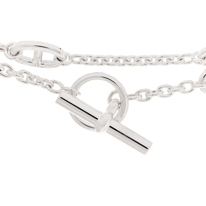 Hermes Sterling Silver Farandole Necklace 160 4 of 6