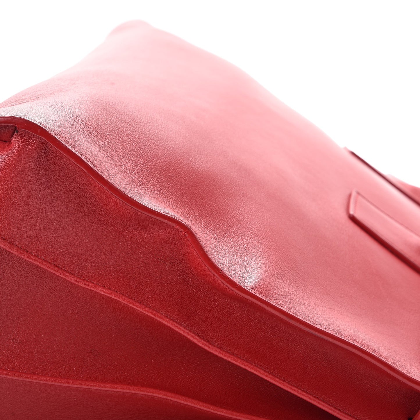 Calfskin Large Sac de Jour Carryall Rouge Orient
