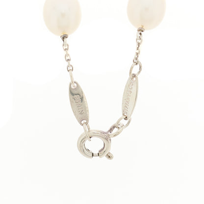 Tiffany Sterling Silver Freshwater Cultured Pearl Elsa Peretti Pearls By The Yard Bracelet 4 of 4