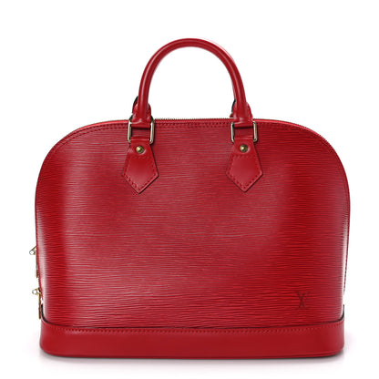 Louis Vuitton Epi Alma PM Castillan Red 1 of 11