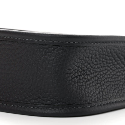 Hermes Taurillon Maurice Zigzag Evelyne TPM Black Bleu Zellige Indigo 10 of 11