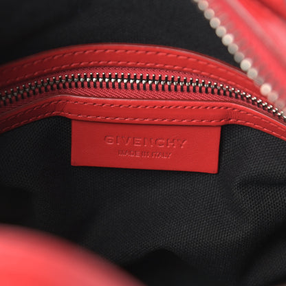 Givenchy Calfskin Micro Nightingale Logo Strap Red 6 of 13