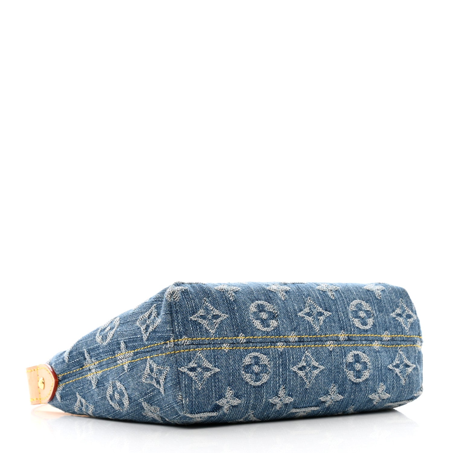Louis Vuitton Monogram Denim Hills Pochette Blue 4 of 9