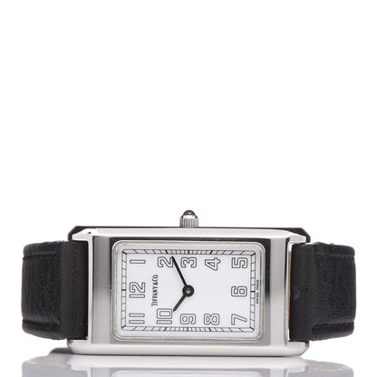 Tiffany Stainless Steel Calfskin 20mm Classic Quartz Watch 3 of 9