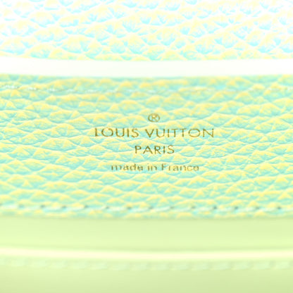 Louis Vuitton Taurillon Summer Stardust Mini Capucines Vert D'eau 6 of 9