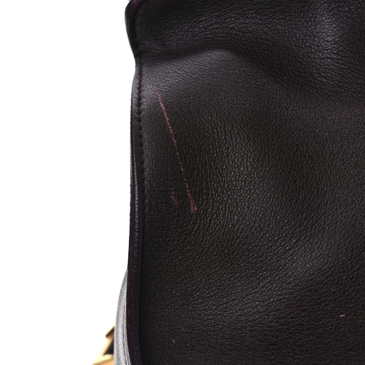 Saint Laurent Calfskin Medium Classic Y Cabas Bordeaux 12 of 13