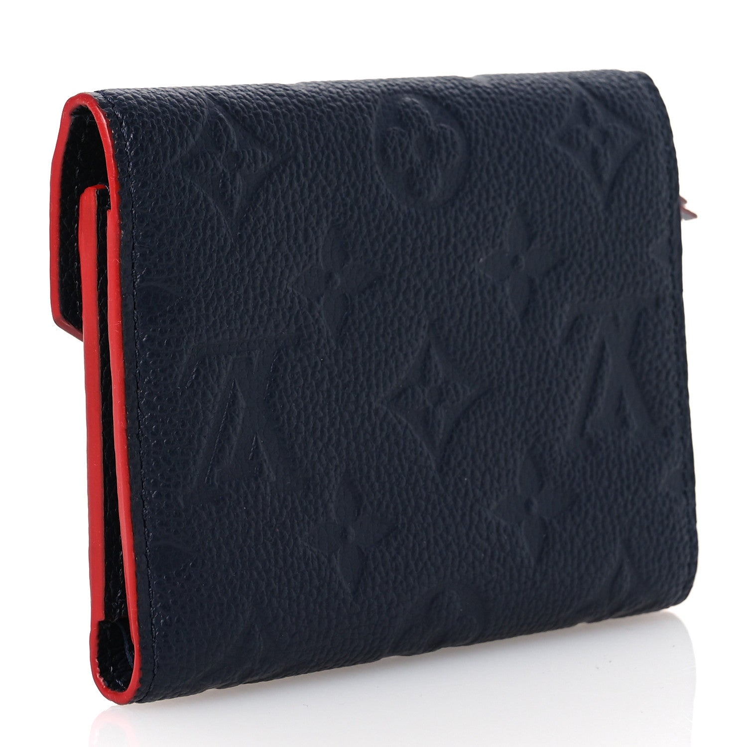 Louis Vuitton Empreinte Victorine Wallet Marine Rouge 3 of 11