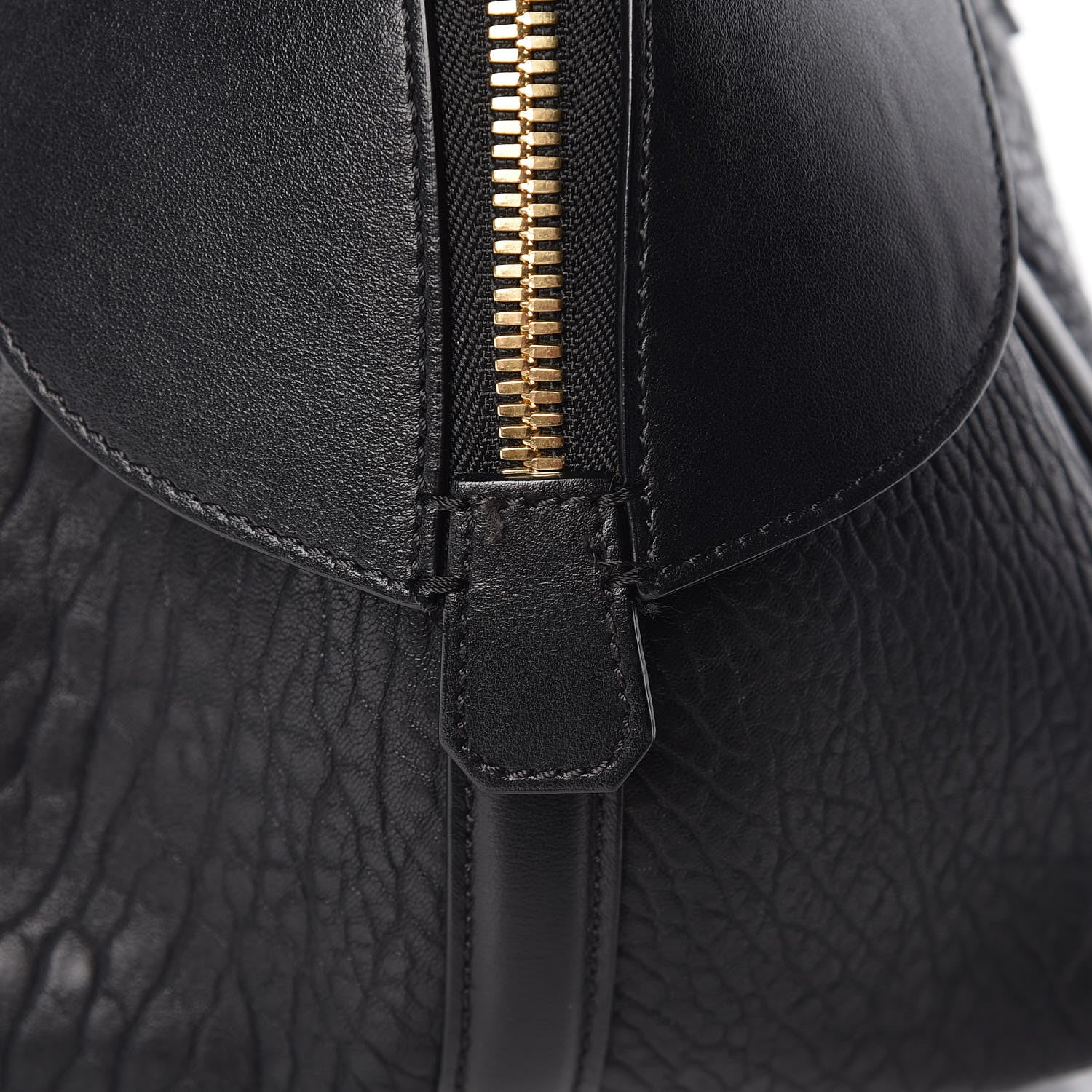 MCM Calfskin Lambskin Marion Bowler Bag Black 12 of 16