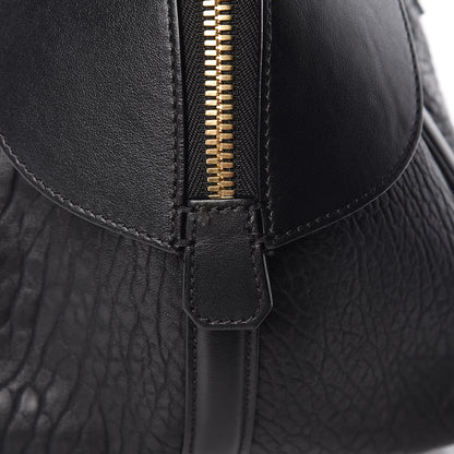 MCM Calfskin Lambskin Marion Bowler Bag Black 12 of 16