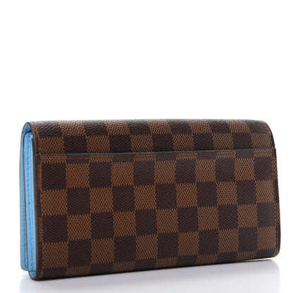 Louis Vuitton Damier Ebene 2017 Christmas Animation Sarah Wallet 3 of 7