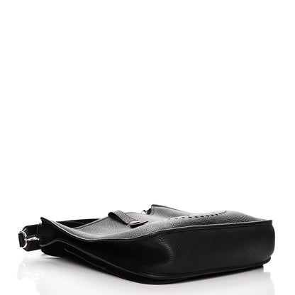 Hermes Taurillon Clemence Evelyne III GM Black 4 of 13