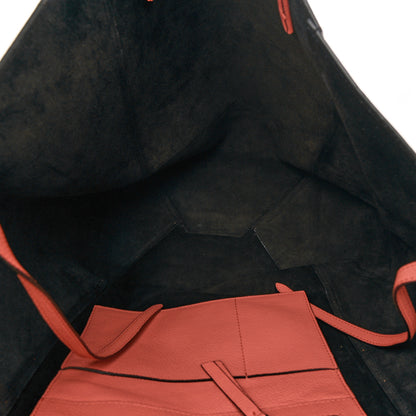 Celine Soft Grained Calfskin Medium Belt Cabas Phantom Coral 5 of 10