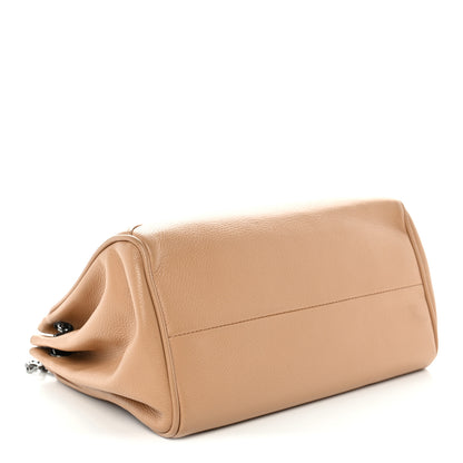 Chanel Caviar Quilted Mini Accordion Flap Beige 3 of 11